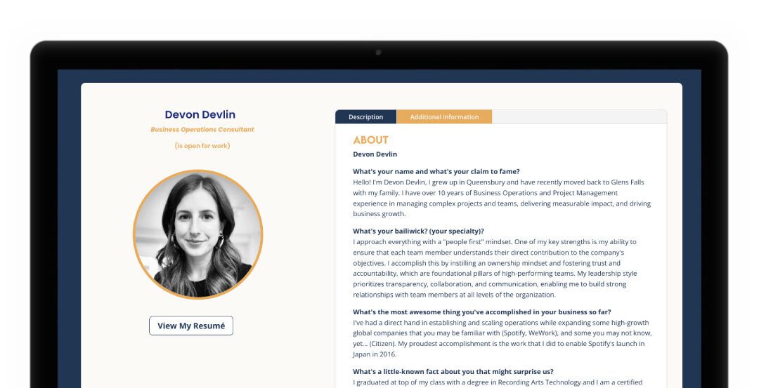 RESUME – How to Prepare and Submit